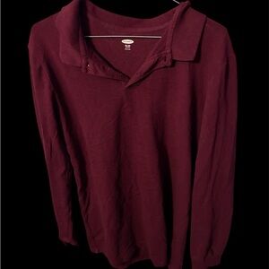 Old Navy Kids Polo Shirt - Burgundy